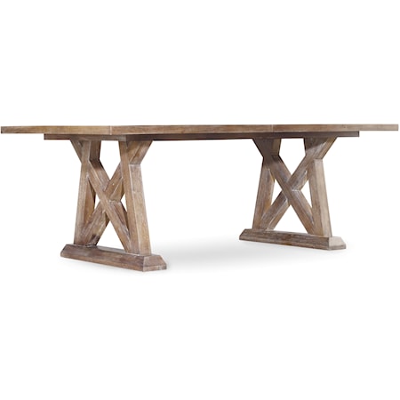 Geo Trestle Dining Table