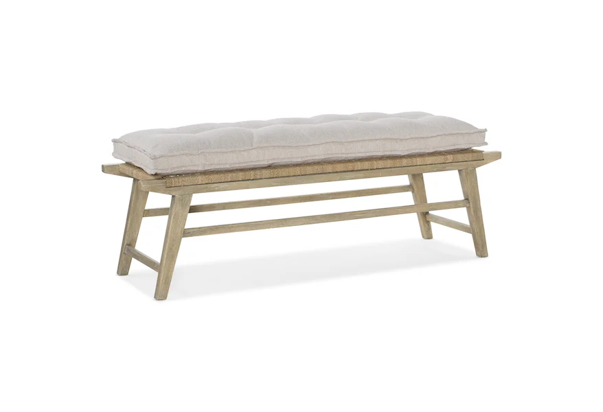 Surfrider Bed Bench by Hooker Furniture at Esprit Decor Home Furnishings