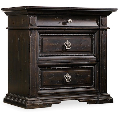 3-Drawer Nightstand