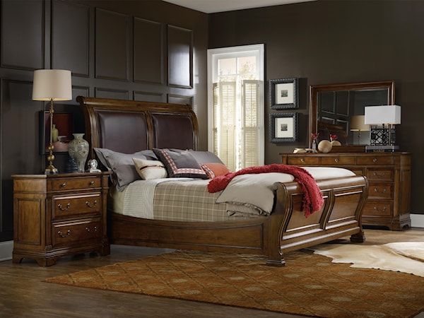 King Sleigh Bedroom Group