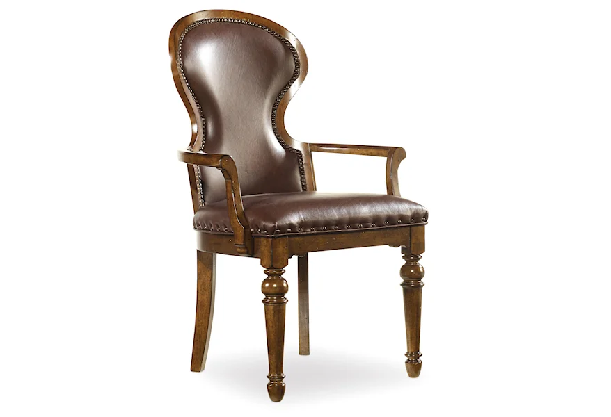 Tynecastle Dining Arm Chair by Hooker Furniture at Stoney Creek Furniture 