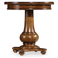 Traditional Round End Table