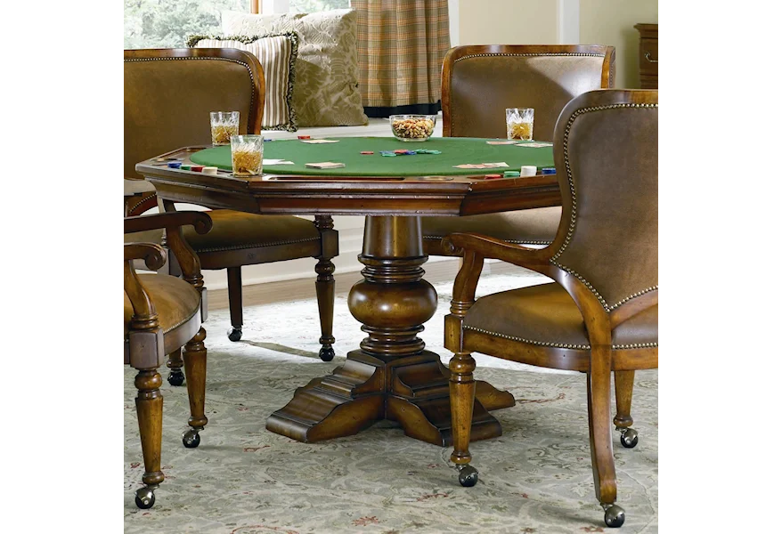 Waverly Place Reversible Poker Table by Hooker Furniture at Stoney Creek Furniture 