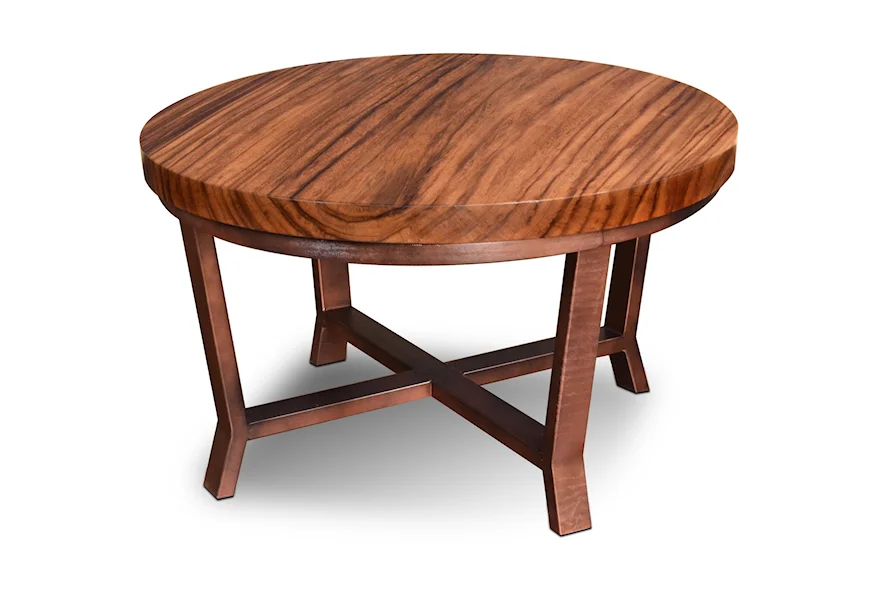 Amazon Round Cocktail Table by Horizon Home at Home Furnishings Direct