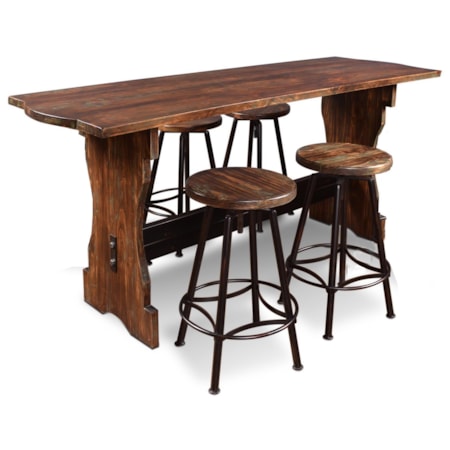 5 Piece Counter Height Dining Set