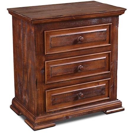 3 Drawer Nightstand