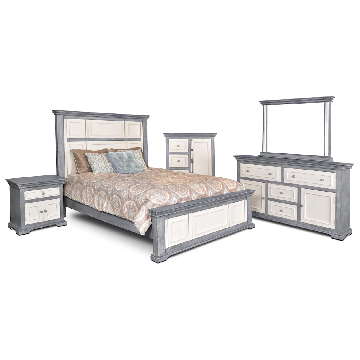 Horizon Home Florence 5pc East King Bedroom Group