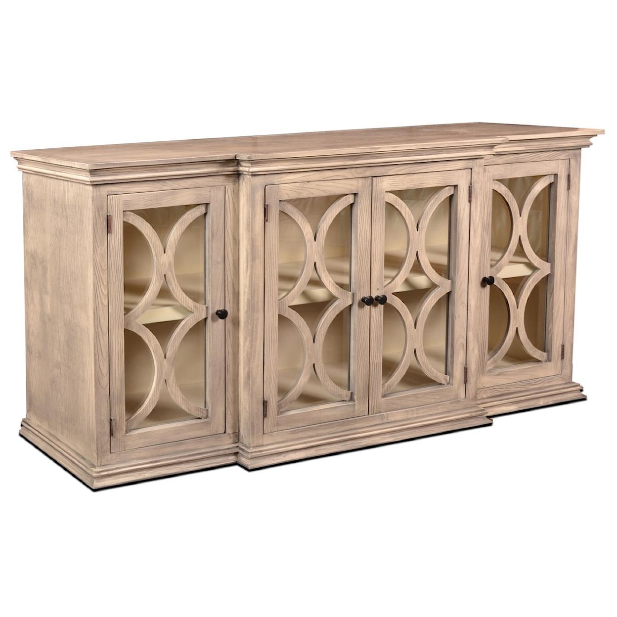 Horizon Home Luna Luna 72" Console Pediment Finish