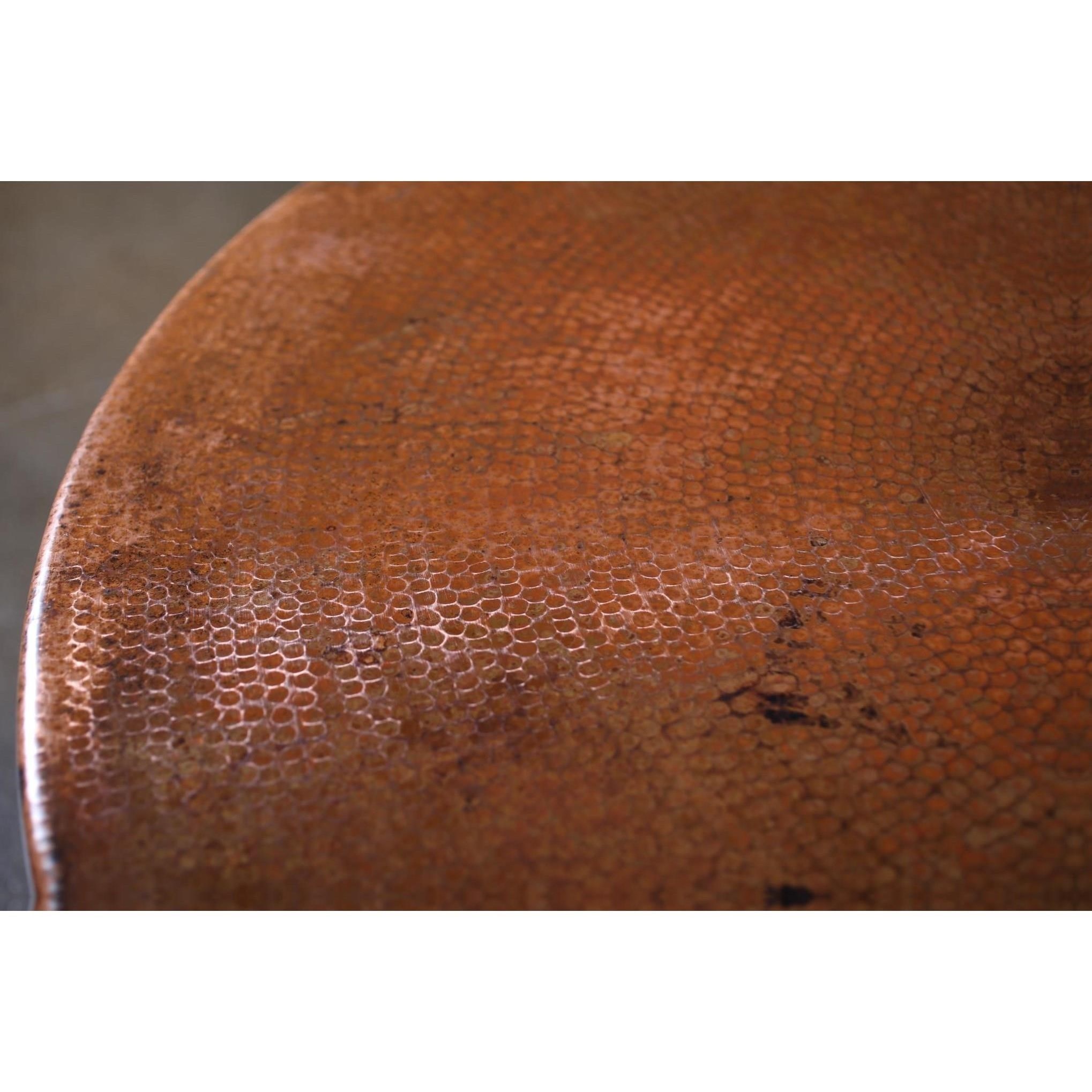 Copper Top Cocktail Table