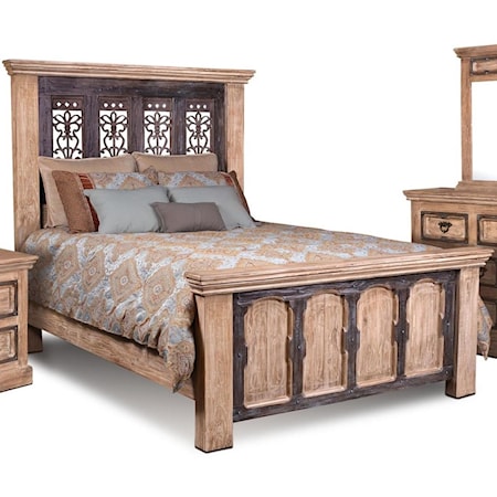 Queen Panel Bed