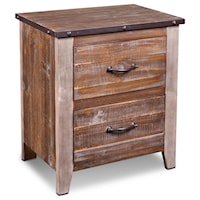 2 Drawer Nightstand