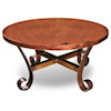 Horizon Home Barcelona Round Cocktail Table and 2 Round End Tables 