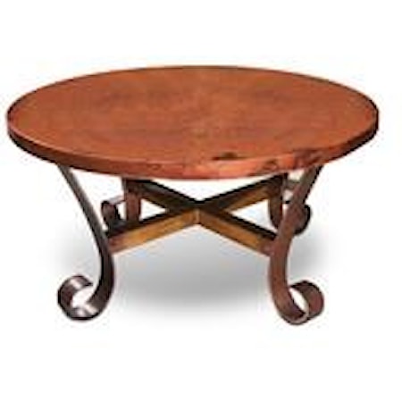 Round Cocktail Table and 2 Round End Tables 