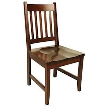 Solid Wood Customizable Side Chair