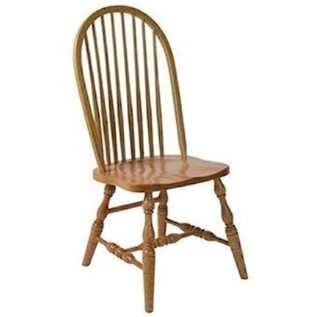 Solid Wood Deluxe High Back Side Chair