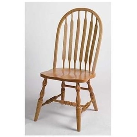 Regular Bent Paddle High Back Side Chair