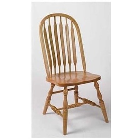 Deluxe Bent Paddle High Back Side Chair