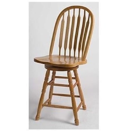 Deluxe Low Back Barstool