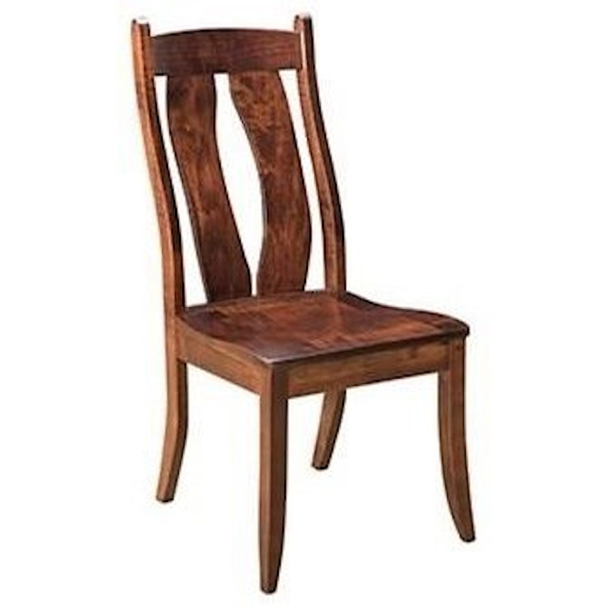 Horseshoe Bend Bridgeport Solid Wood Customizable Side Chair
