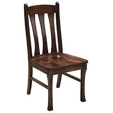 Solid Wood Customizable Side Chair