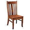 Horseshoe Bend Eagle Customizable Solid Wood Side Chair