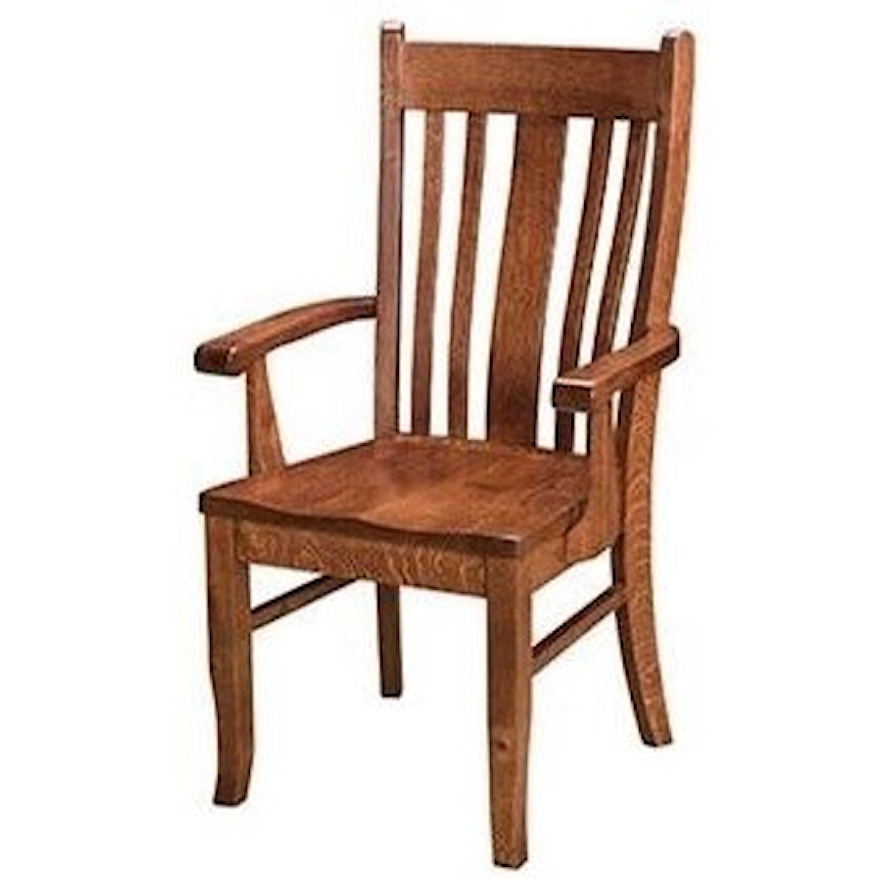 Horseshoe Bend Eagle Customizable Solid Wood Arm Chair