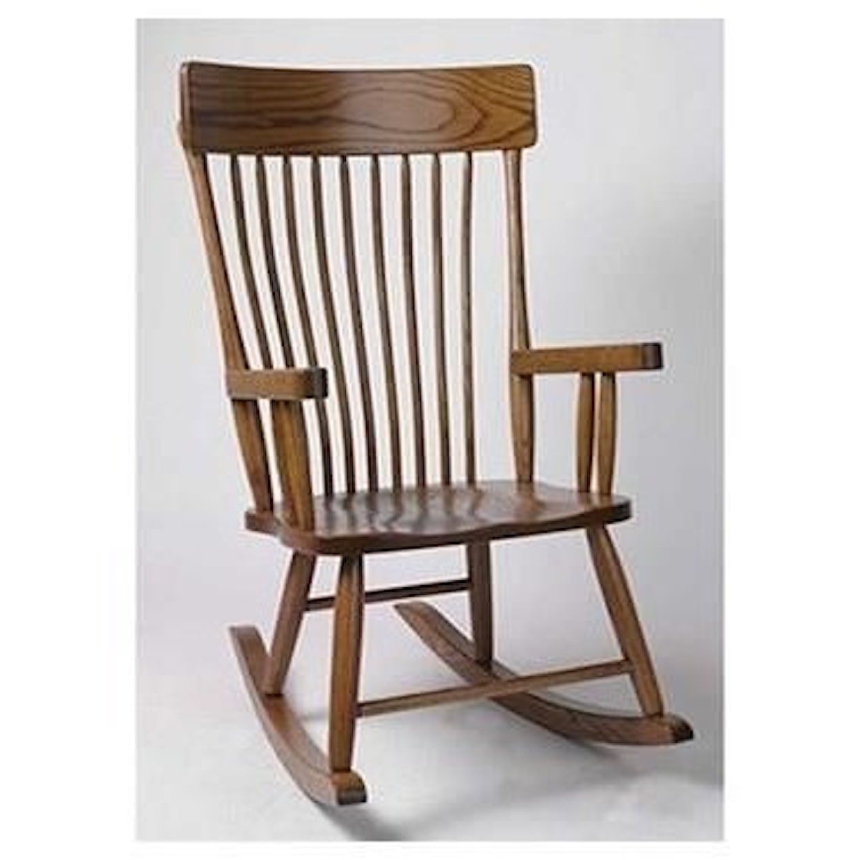Horseshoe Bend Amish Rocking Chairs Customizable Solid Wood Country Rocker