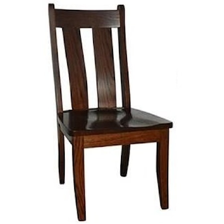 Customizable Solid Wood Side Chair