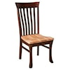 Horseshoe Bend Valarie Customizable Solid Wood Side Chair