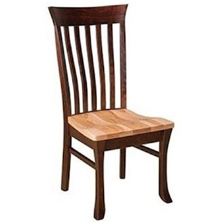 Customizable Solid Wood Side Chair