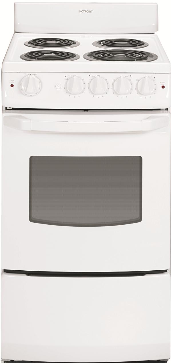 Hotpoint Electric Range 20" Freestanding Electric Range
