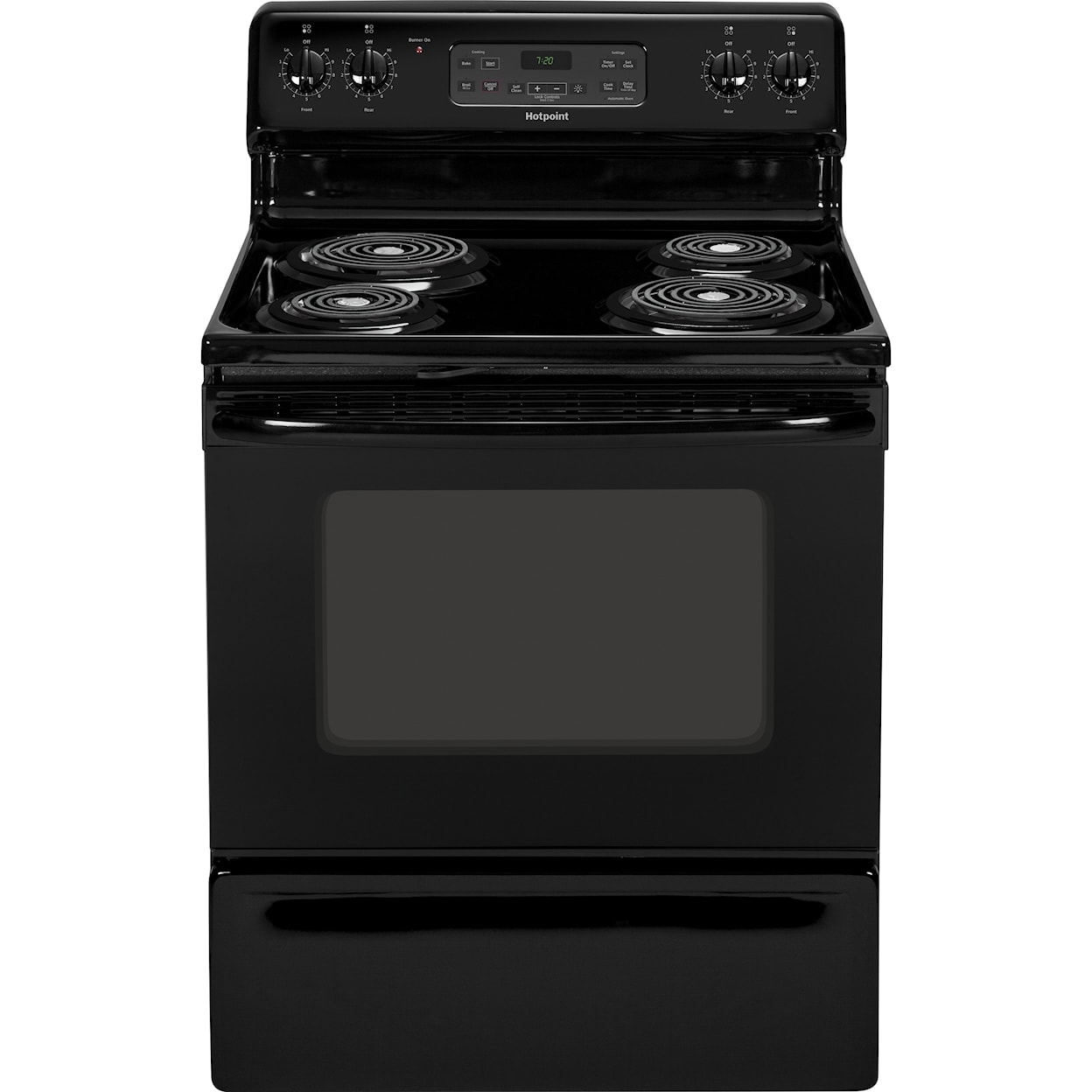 Hotpoint Electric Ranges - Hotpoint-469138973 30" Free-Standing Electric Range