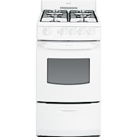 20" Free-Standing Gas Range with Four All-Purpose Burners