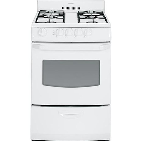 24" Freestanding Gas Range 