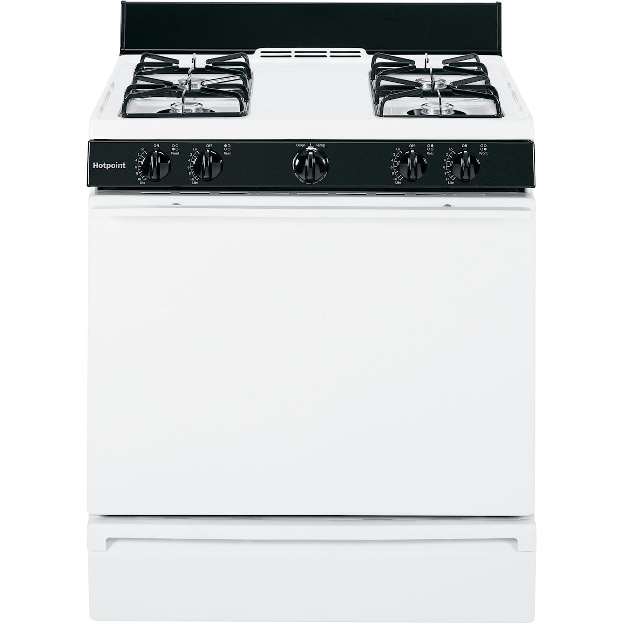 Hotpoint Gas Ranges - Hotpoint 30" Free-Standing Natural Gas Range