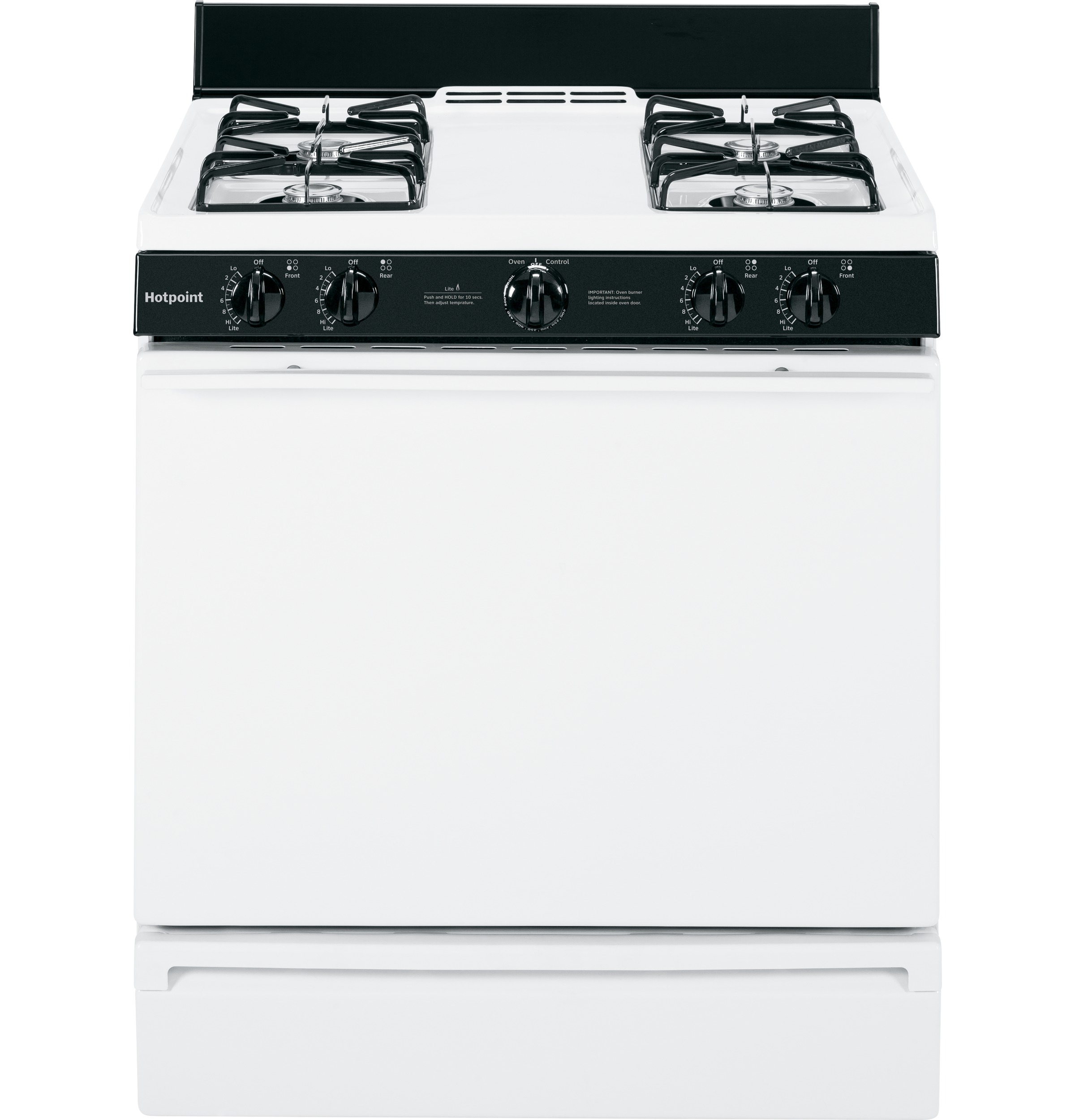 30" Free-Standing Gas Range