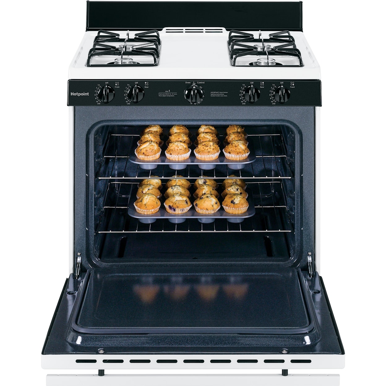 Hotpoint Gas Ranges - Hotpoint 30" Free-Standing Gas Range