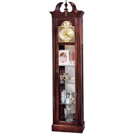 Cherish Curio Floor Clock