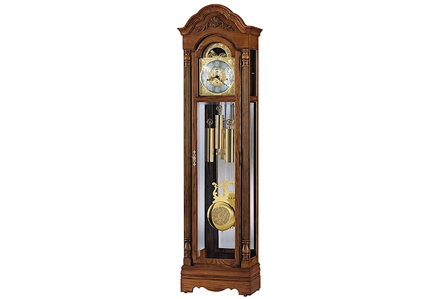 H10 Clocks Gavin Grandfather Clock by Howard Miller at Mueller Furniture