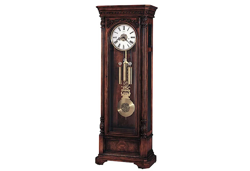 Clocks Trieste Grandfather Clock by Howard Miller at Mueller Furniture