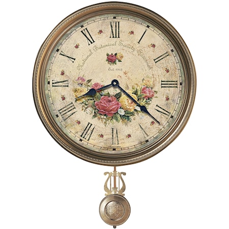 Savannah Botanical VII Wall Clock