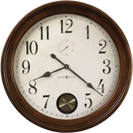 Auburn Wall Clock