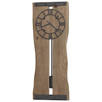 Zeno Live Edge Wall Clock