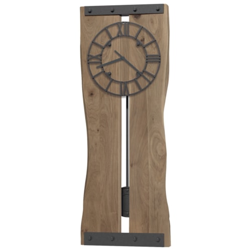 Zeno Live Edge Wall Clock
