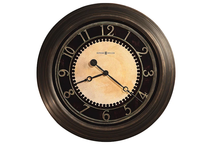 Wall Clocks Chadwick Wall Clock by Howard Miller at Prime Brothers Furniture