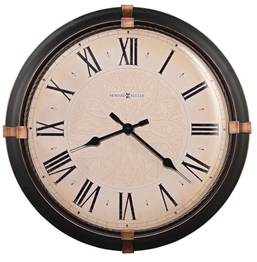 Atwater Roman Numeral Wall Clock