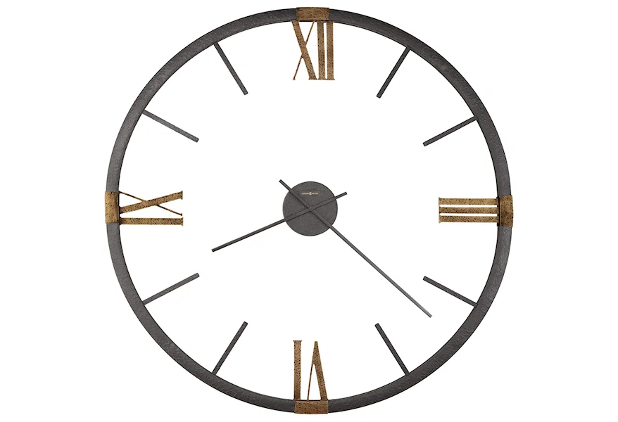 Wall Clocks Prospect Park Clock by Howard Miller at Swann's Furniture & Design