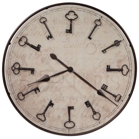 Cle De Ville Wall Clock