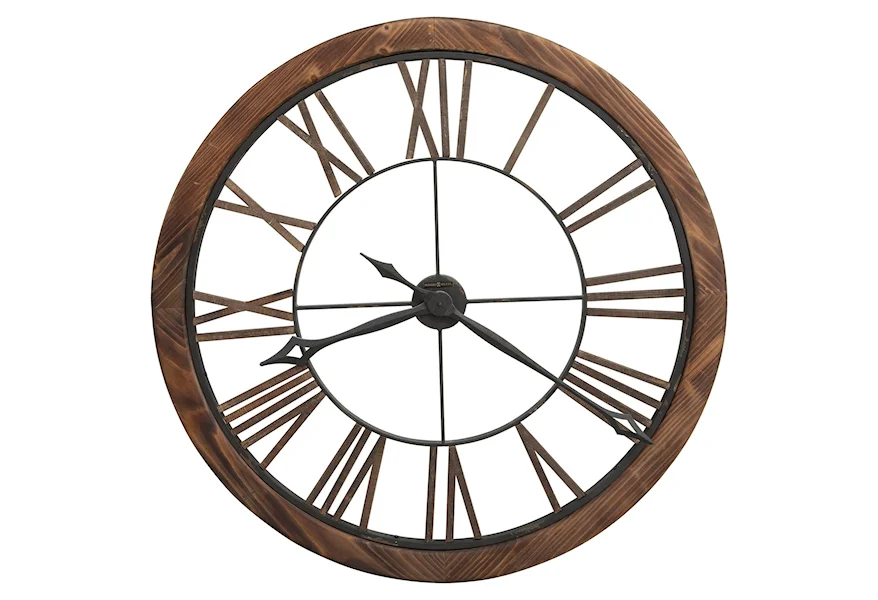 Wall Clocks Thatcher Wall Clock by Howard Miller at Esprit Decor Home Furnishings