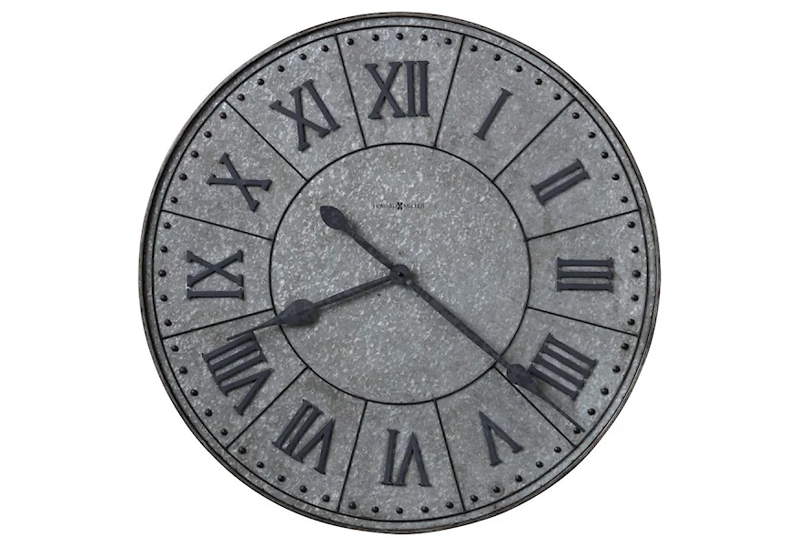 Wall Clocks Manzine Wall Clock by Howard Miller at Prime Brothers Furniture